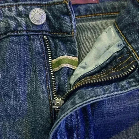 Pilcro Anthropologie Straight Leg Distressed‎ Jeans, Size 26 - Picture 10 of 13